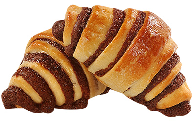 Croissant de chocolate